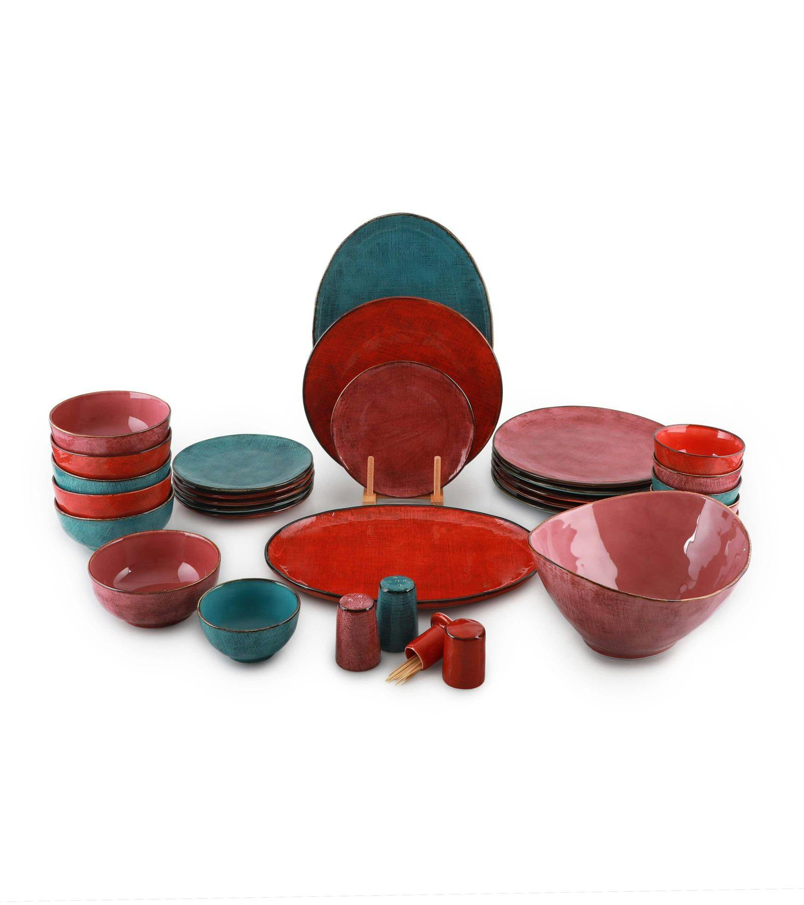 Serving dinner outlet set